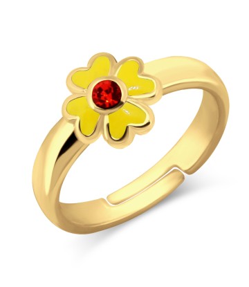 Kids Rings Adorable Flower Shaped CDR-05-GP